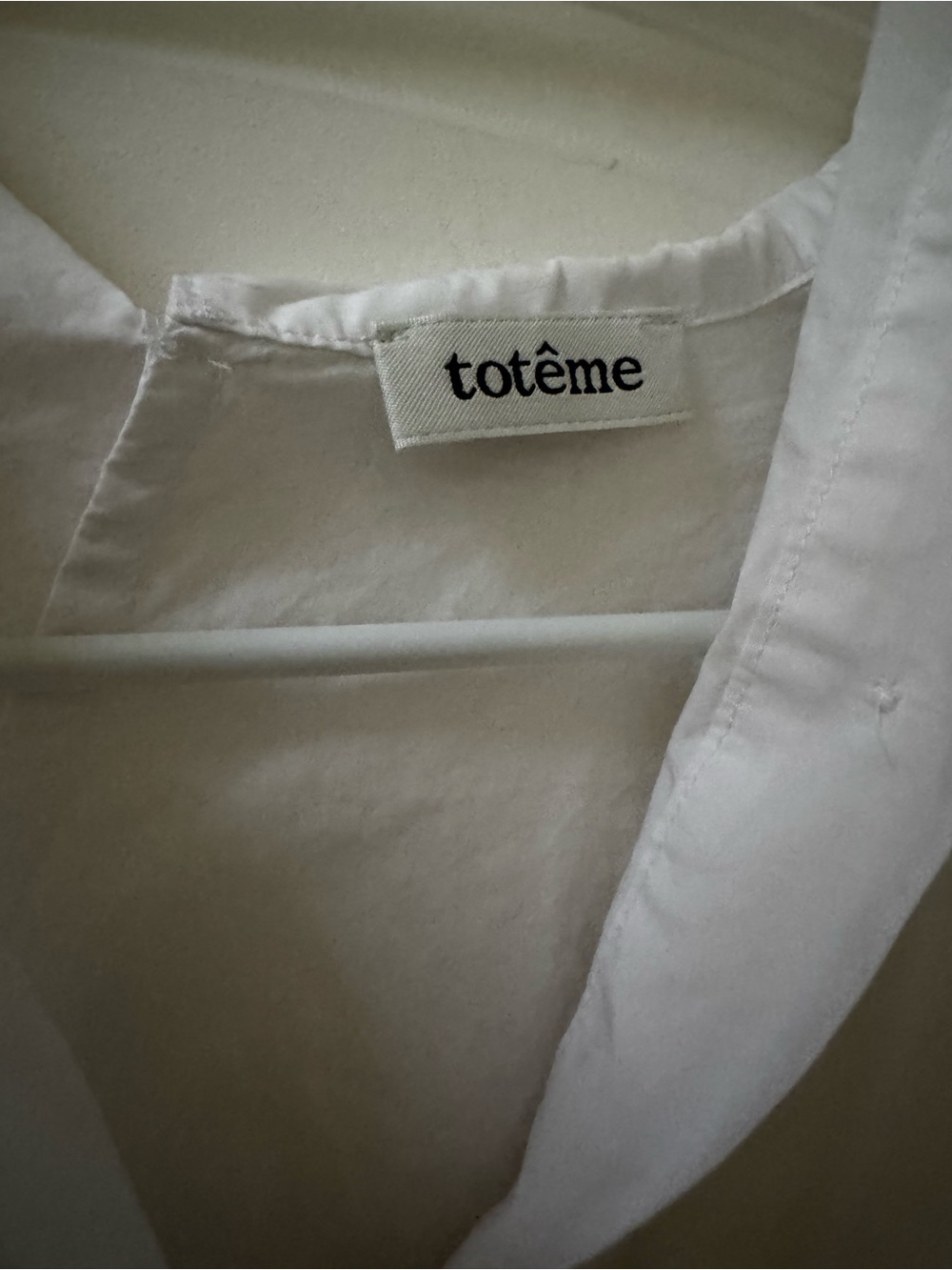 Asymmetric Poplin Shirt - Picture 6 of 8